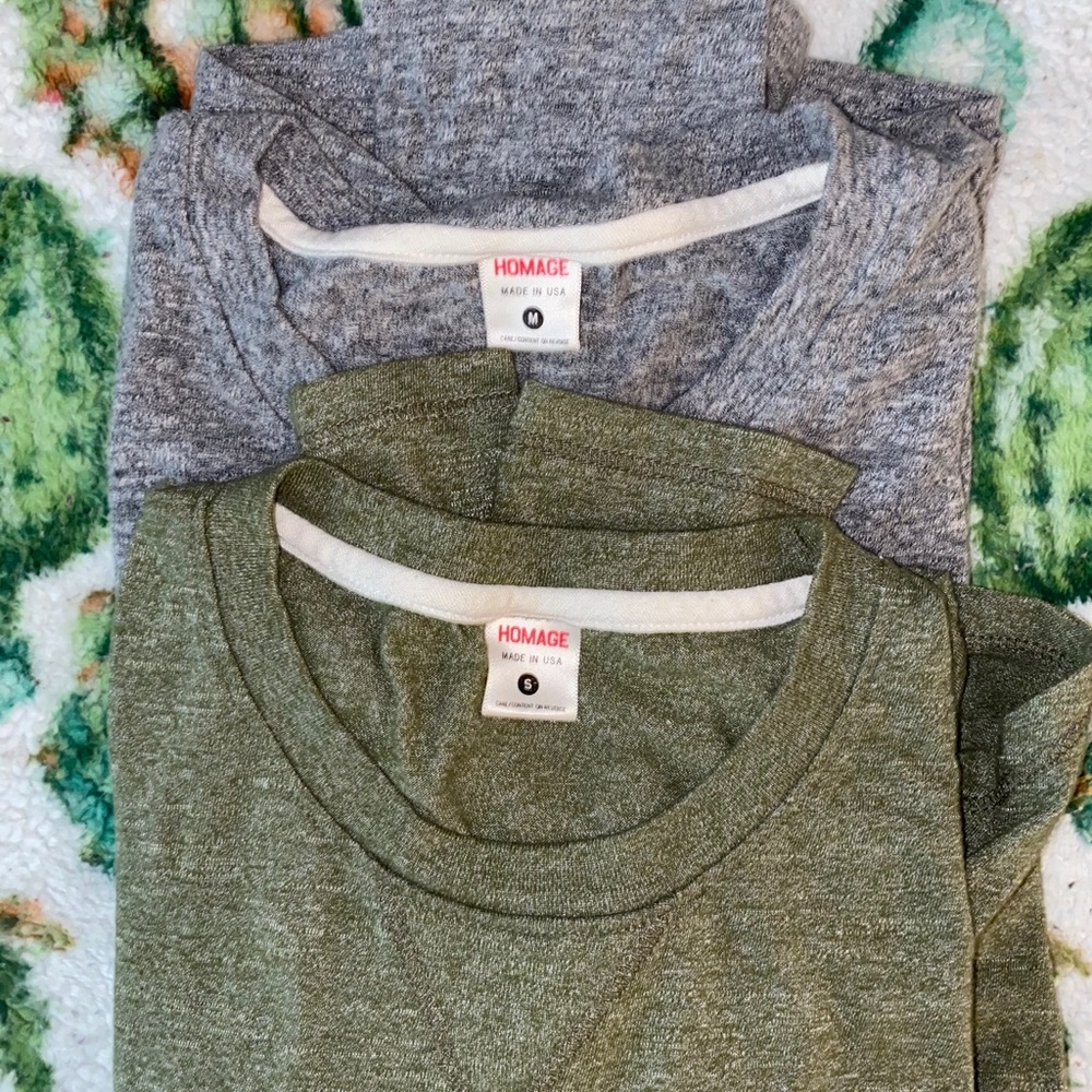 2 Homage Long Sleeve Ts